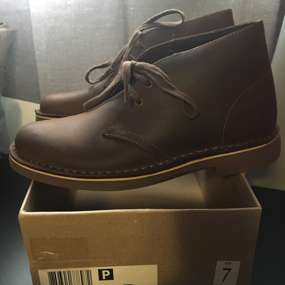 Clarks Acre Ridge Boots Size 7 Leather